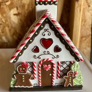PartyLite Peppermint Delight Tealight House